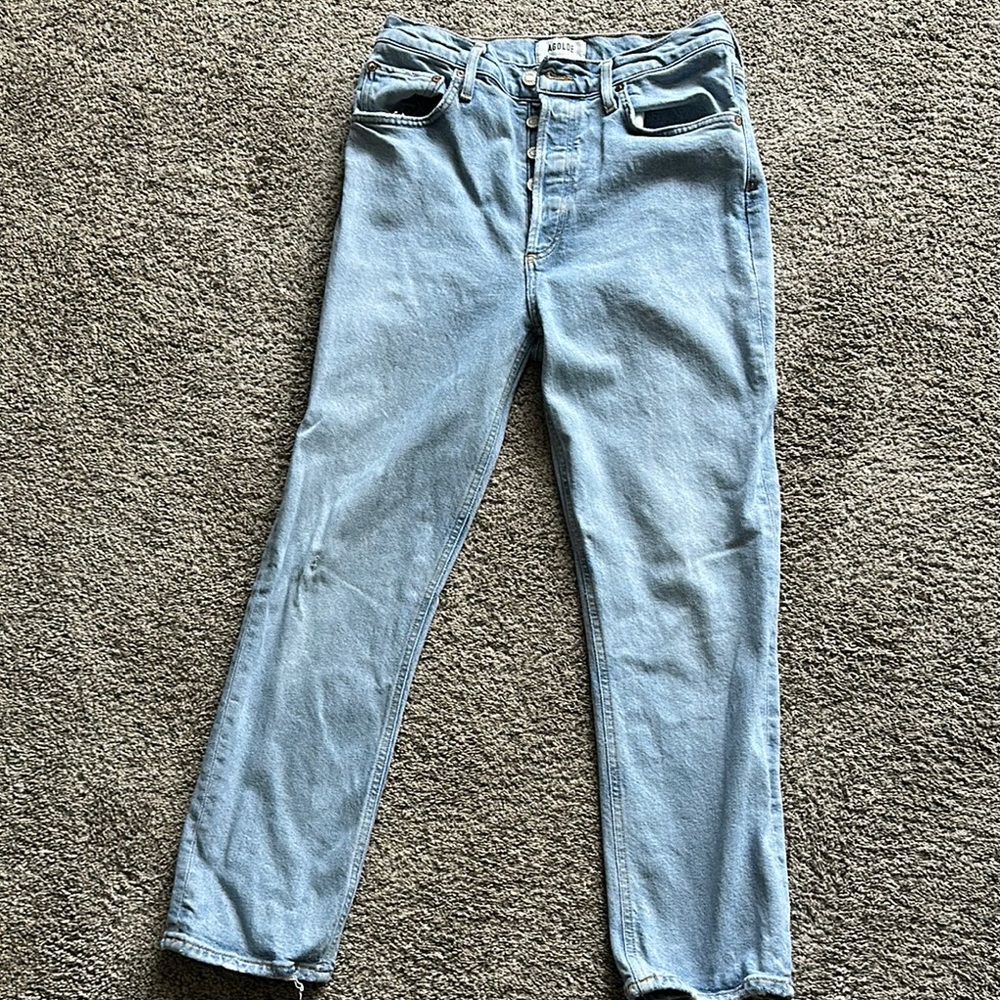 Agolde Riley straight leg jeans